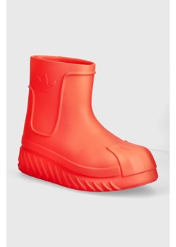 adidas Originals kalosze Adifom Superstar Boot W damskie kolor pomarańczowy IE0392 ze sklepu PRM w kategorii Kalosze damskie - zdjęcie 172118879