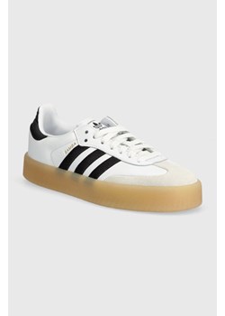 adidas Originals sneakersy skórzane Sambae W kolor biały IG5744 ze sklepu PRM w kategorii Buty sportowe damskie - zdjęcie 172118885