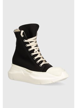 Rick Owens trampki Woven Shoes Abstract Sneak damskie kolor czarny DS01D1840.CBES1.911 ze sklepu PRM w kategorii Trampki damskie - zdjęcie 172118889