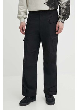 A-COLD-WALL* spodnie bawełniane Static Zip Pant kolor czarny w fasonie cargo ACWMB278C ze sklepu PRM w kategorii Spodnie męskie - zdjęcie 172119097