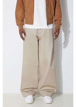 Champion spodnie męskie kolor beżowy proste ze sklepu PRM w kategorii Spodnie męskie - zdjęcie 172119107
