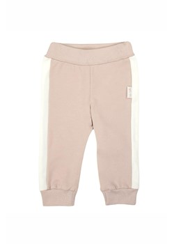 Bawełniane spodnie dresowe w kolorze beżowym ze sklepu 5.10.15 w kategorii Spodnie dziewczęce - zdjęcie 172122055