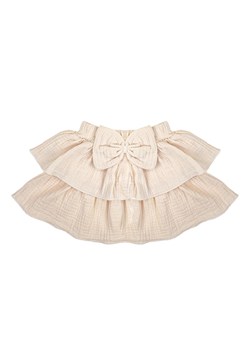 Muślinowa spódnica dziewczęca w kolorze beżowym ze sklepu 5.10.15 w kategorii Spódnice dziewczęce - zdjęcie 172122136