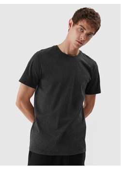 4F T-Shirt 4FAW23TTSHM0876 Szary Regular Fit ze sklepu MODIVO w kategorii T-shirty męskie - zdjęcie 172122158