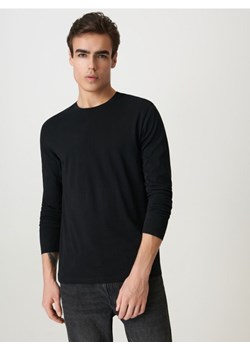 Sinsay - Koszulka z długimi rękawami - czarny ze sklepu Sinsay w kategorii T-shirty męskie - zdjęcie 172122696