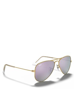 Okulary przeciwsłoneczne Ray-Ban Aviator 0RJ9506S 249/4V Gold/Violet ze sklepu eobuwie.pl w kategorii Okulary przeciwsłoneczne damskie - zdjęcie 172125089