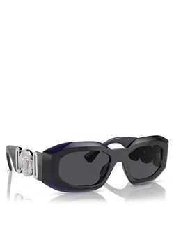 Okulary przeciwsłoneczne Versace 0VE4425U 512587 Granatowy ze sklepu eobuwie.pl w kategorii Okulary przeciwsłoneczne damskie - zdjęcie 172125159
