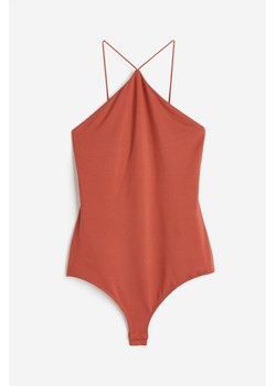 H & M - Dżersejowe body thong - Pomarańczowy ze sklepu H&M w kategorii Body damskie - zdjęcie 172126156