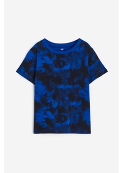 H & M - Bawełniany T-shirt - Niebieski ze sklepu H&M w kategorii T-shirty chłopięce - zdjęcie 172126158
