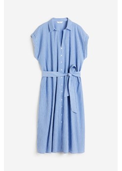 H & M - Szmizjerka z paskiem - Niebieski ze sklepu H&M w kategorii Sukienki - zdjęcie 172126195