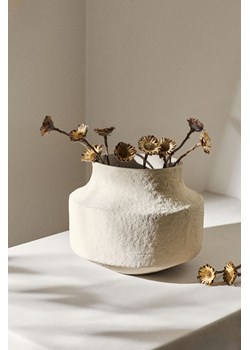 H & M - Szeroki wazon z masy papierowej - Beżowy ze sklepu H&M w kategorii Wazony - zdjęcie 172126259