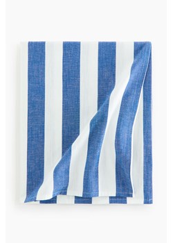 H & M - Wzorzysty obrus bawełniany - Niebieski ze sklepu H&M w kategorii Obrusy i bieżniki - zdjęcie 172126277