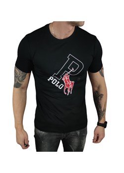 T-shirt Ralph Lauren POLO czarny  DM ze sklepu Moda Męska w kategorii T-shirty męskie - zdjęcie 172129956