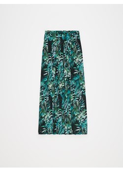 Mohito - Spódnica maxi w roślinny print - czarny ze sklepu Mohito w kategorii Spódnice - zdjęcie 172131696
