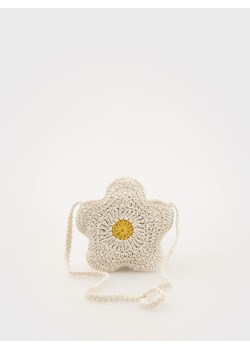 Reserved - Torebka w kształcie kwiatka - złamana biel ze sklepu Reserved w kategorii Torby i walizki dziecięce - zdjęcie 172132278