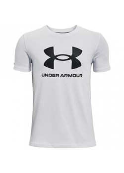 Chłopięca koszulka treningowa UNDER ARMOUR UA Sportstyle Left Chest SS ze sklepu Sportstylestory.com w kategorii T-shirty chłopięce - zdjęcie 172133309