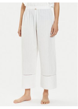 Emporio Armani Underwear Spodnie piżamowe 164834 4R244 92810 Biały Relaxed Fit ze sklepu MODIVO w kategorii Piżamy damskie - zdjęcie 172133619
