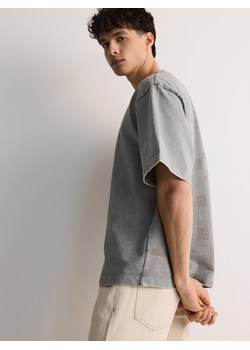 Reserved - T-shirt boxy - jasnoszary ze sklepu Reserved w kategorii T-shirty męskie - zdjęcie 172135159