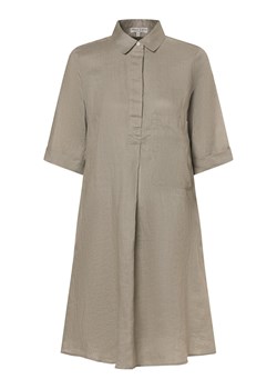 Marie Lund Damska sukienka lniana Kobiety len trzcinowy jednolity ze sklepu vangraaf w kategorii Sukienki - zdjęcie 172136499