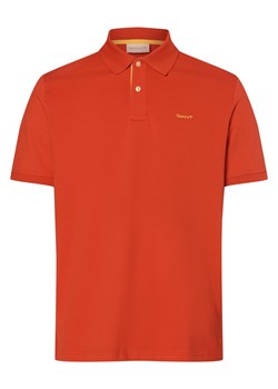 Gant Męska koszulka polo Mężczyźni Bawełna sjena jednolity ze sklepu vangraaf w kategorii T-shirty męskie - zdjęcie 172136507