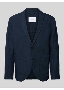 Żakiet ze wzorem w paski model ‘Workwear’ ze sklepu Peek&Cloppenburg  w kategorii Marynarki męskie - zdjęcie 172136928