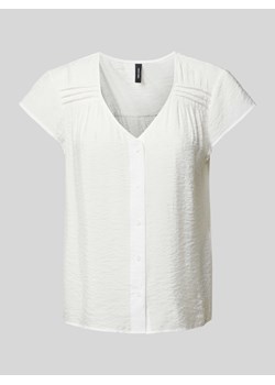 Bluzka z dekoltem w serek model ‘JOSIE’ ze sklepu Peek&Cloppenburg  w kategorii Koszule damskie - zdjęcie 172136938