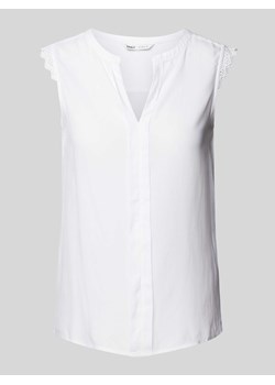 Top bluzkowy z wiskozy model ‘KIMMI’ ze sklepu Peek&Cloppenburg  w kategorii Bluzki damskie - zdjęcie 172136975
