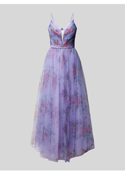 Sukienka wieczorowa ze wzorem na całej powierzchni ze sklepu Peek&Cloppenburg  w kategorii Sukienki - zdjęcie 172137057