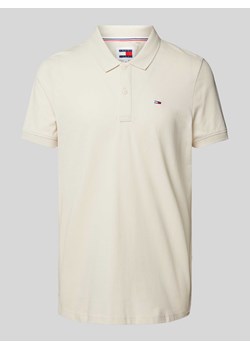 Koszulka polo o kroju slim fit z wyhaftowanym logo ze sklepu Peek&Cloppenburg  w kategorii T-shirty męskie - zdjęcie 172137097
