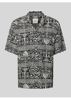 Koszula casualowa o kroju regular fit z nadrukiem na całej powierzchni model ‘FLAKE’ ze sklepu Peek&Cloppenburg  w kategorii Koszule męskie - zdjęcie 172137099