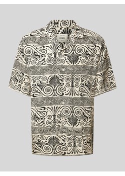 Koszula casualowa o kroju regular fit z nadrukiem na całej powierzchni model ‘FLAKE’ ze sklepu Peek&Cloppenburg  w kategorii Koszule męskie - zdjęcie 172137149