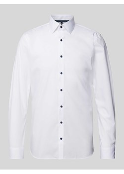 Koszula biznesowa o kroju super slim fit z kołnierzykiem under typu button down ze sklepu Peek&Cloppenburg  w kategorii Koszule męskie - zdjęcie 172137196