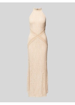 Długa sukienka z obszyciem koronką model ‘NEW LIZA’ ze sklepu Peek&Cloppenburg  w kategorii Sukienki - zdjęcie 172137228