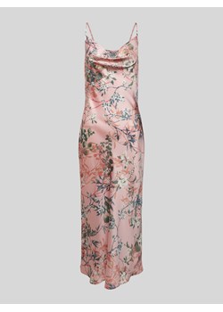 Długa sukienka z lejącym dekoltem model ‘AKILINA’ ze sklepu Peek&Cloppenburg  w kategorii Sukienki - zdjęcie 172137235
