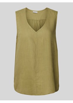 Bluzka z dekoltem w serek model ‘Juna’ ze sklepu Peek&Cloppenburg  w kategorii Bluzki damskie - zdjęcie 172137346