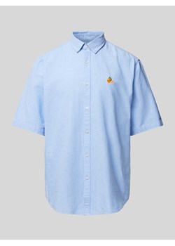 Koszula casualowa o kroju relaxed fit z wyhaftowanym motywem ze sklepu Peek&Cloppenburg  w kategorii Koszule męskie - zdjęcie 172137376