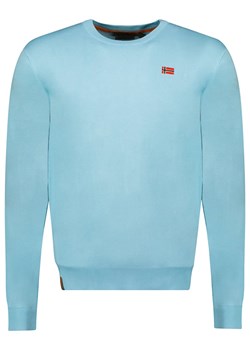 Geographical Norway Sweter w kolorze błękitnym ze sklepu Limango Polska w kategorii Swetry męskie - zdjęcie 172138205