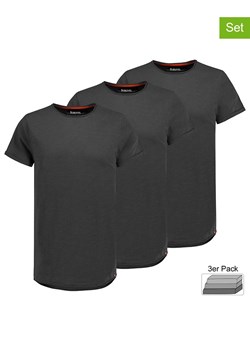 Sublevel Koszulki (3 szt.) w kolorze antracytowym ze sklepu Limango Polska w kategorii T-shirty męskie - zdjęcie 172138805