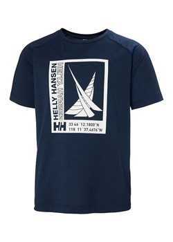 Helly Hansen Koszulka &quot;Port&quot; w kolorze granatowym ze sklepu Limango Polska w kategorii T-shirty chłopięce - zdjęcie 172138847
