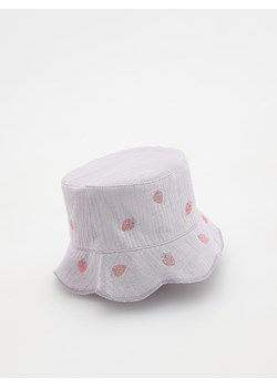 Reserved - Muślinowy kapelusz - lawendowy ze sklepu Reserved w kategorii Czapki dziecięce - zdjęcie 172139689