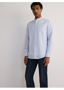 Reserved - Strukturalna koszula regular fit - jasnoniebieski ze sklepu Reserved w kategorii Koszule męskie - zdjęcie 172140505