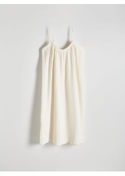 Reserved - Sukienka mini - złamana biel ze sklepu Reserved w kategorii Sukienki - zdjęcie 172140636