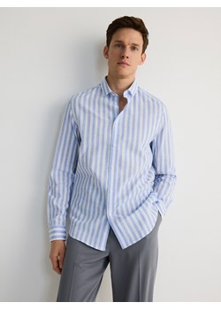 Reserved - Koszula regular fit w paski - jasnoniebieski ze sklepu Reserved w kategorii Koszule męskie - zdjęcie 172140815