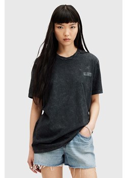 AllSaints t-shirt bawełniany MIC BF TEE damski kolor czarny W085JA ze sklepu ANSWEAR.com w kategorii Bluzki damskie - zdjęcie 172143938