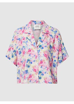 Ekskluzywna kolekcja — Bluzka koszulowa krótka z wiskozy ze sklepu Peek&Cloppenburg  w kategorii Koszule damskie - zdjęcie 172144429