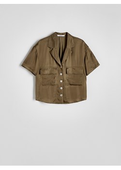 Reserved - Koszula z wiskozy - jasnozielony ze sklepu Reserved w kategorii Koszule damskie - zdjęcie 172146279