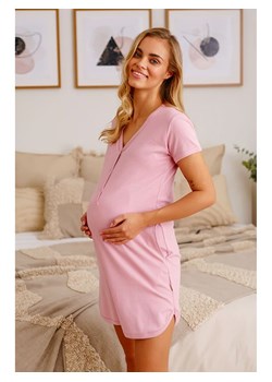 Doctor Nap Ciążowa koszula nocna w kolorze jasnoróżowym ze sklepu Limango Polska w kategorii Bielizna ciążowa - zdjęcie 172149616