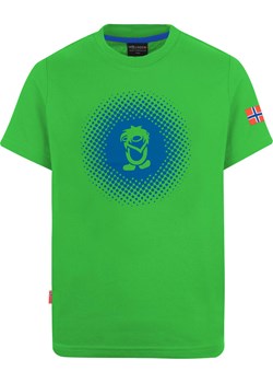 Trollkids Koszulka funkcyjna &quot;Pointillism&quot; w kolorze zielonym ze sklepu Limango Polska w kategorii T-shirty chłopięce - zdjęcie 172149998