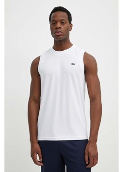 Lacoste t-shirt męski kolor biały ze sklepu ANSWEAR.com w kategorii T-shirty męskie - zdjęcie 172153067