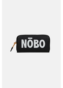 Duży czarny portfel Nobo z białym logo ze sklepu NOBOBAGS.COM w kategorii Listonoszki - zdjęcie 172153568